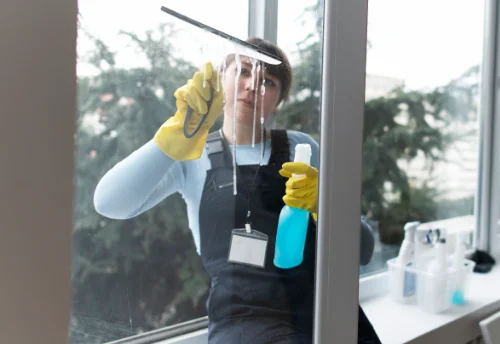 Nettoyage de vitres intérieures et extérieures à Offranville